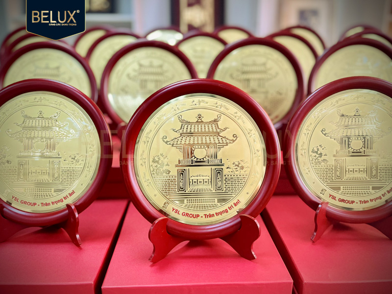 Lô 190 mặt đĩa Khuê Văn Các YSL D17 bằng đồng thiết kế theo yêu cầu